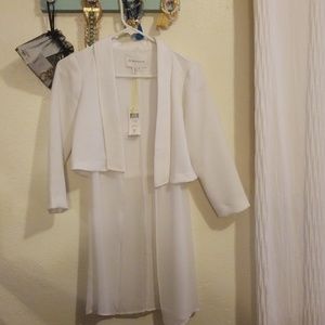 BCBG White Blazer